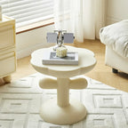 Minimalist Plastic Free Form End Table for Living Room