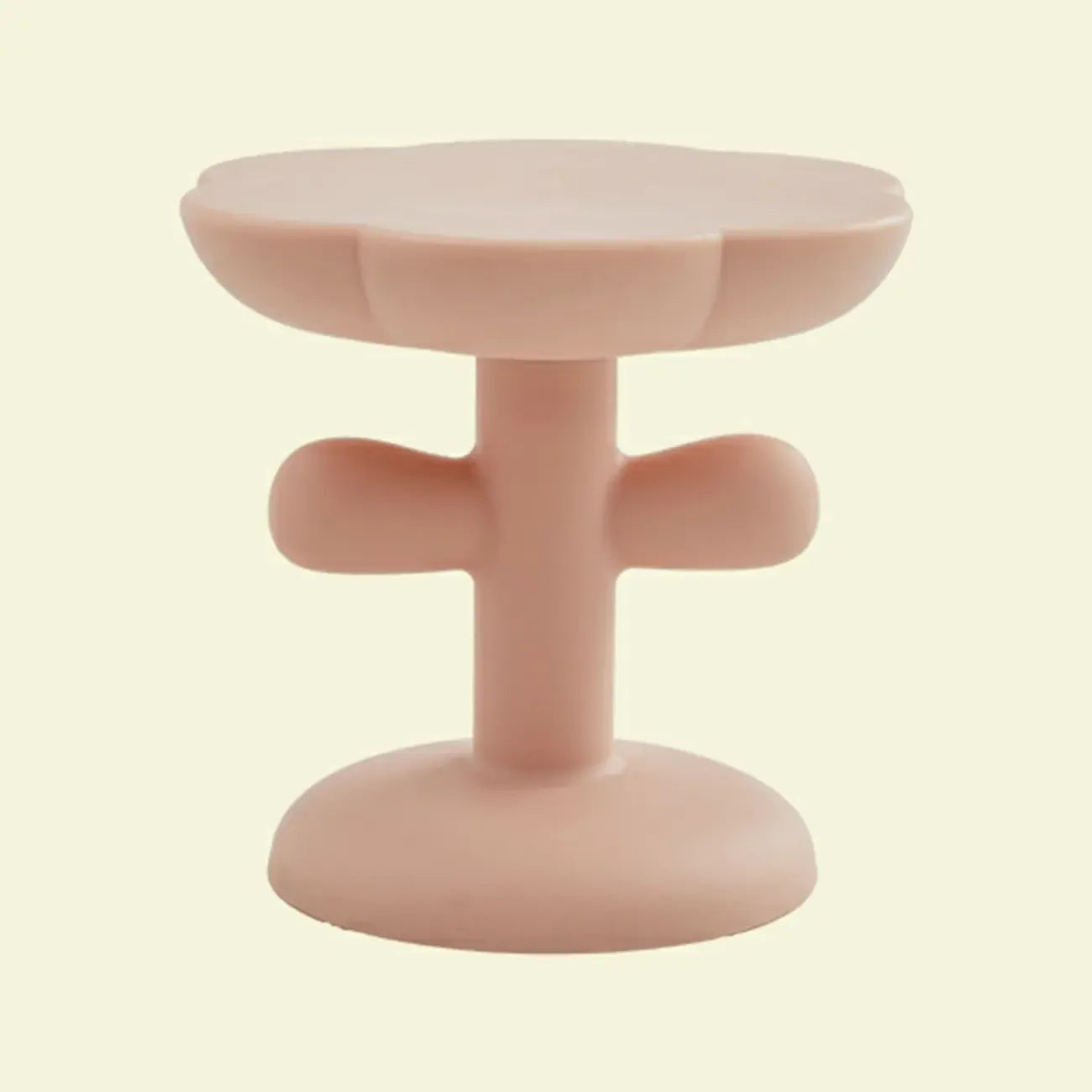 Minimalist Plastic Free Form End Table for Living Room