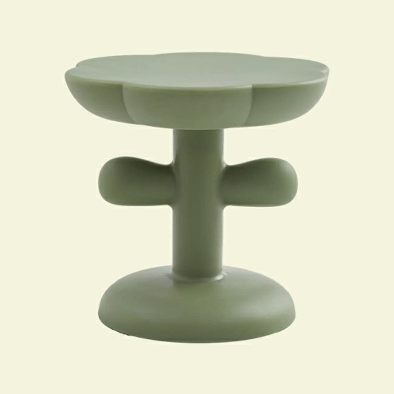 Minimalist Plastic Free Form End Table for Living Room