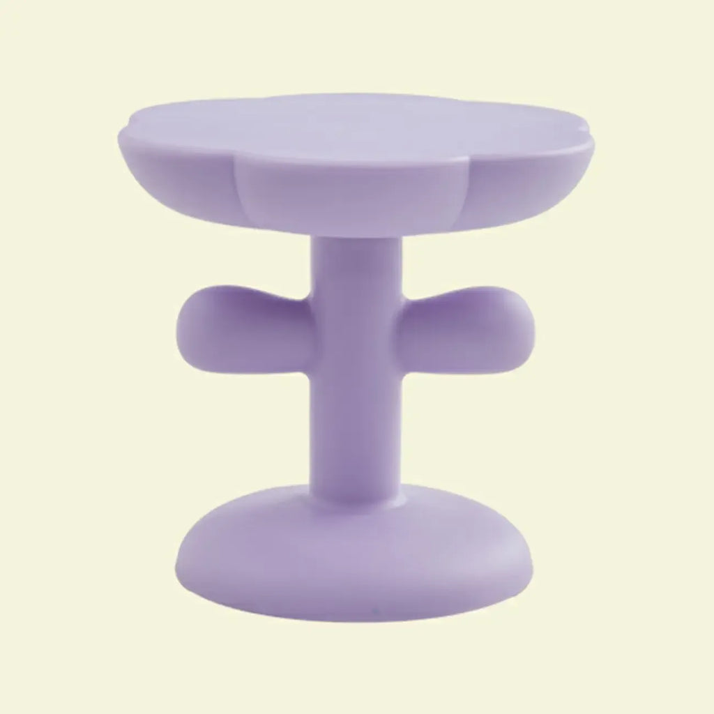 Minimalist Plastic Free Form End Table for Living Room