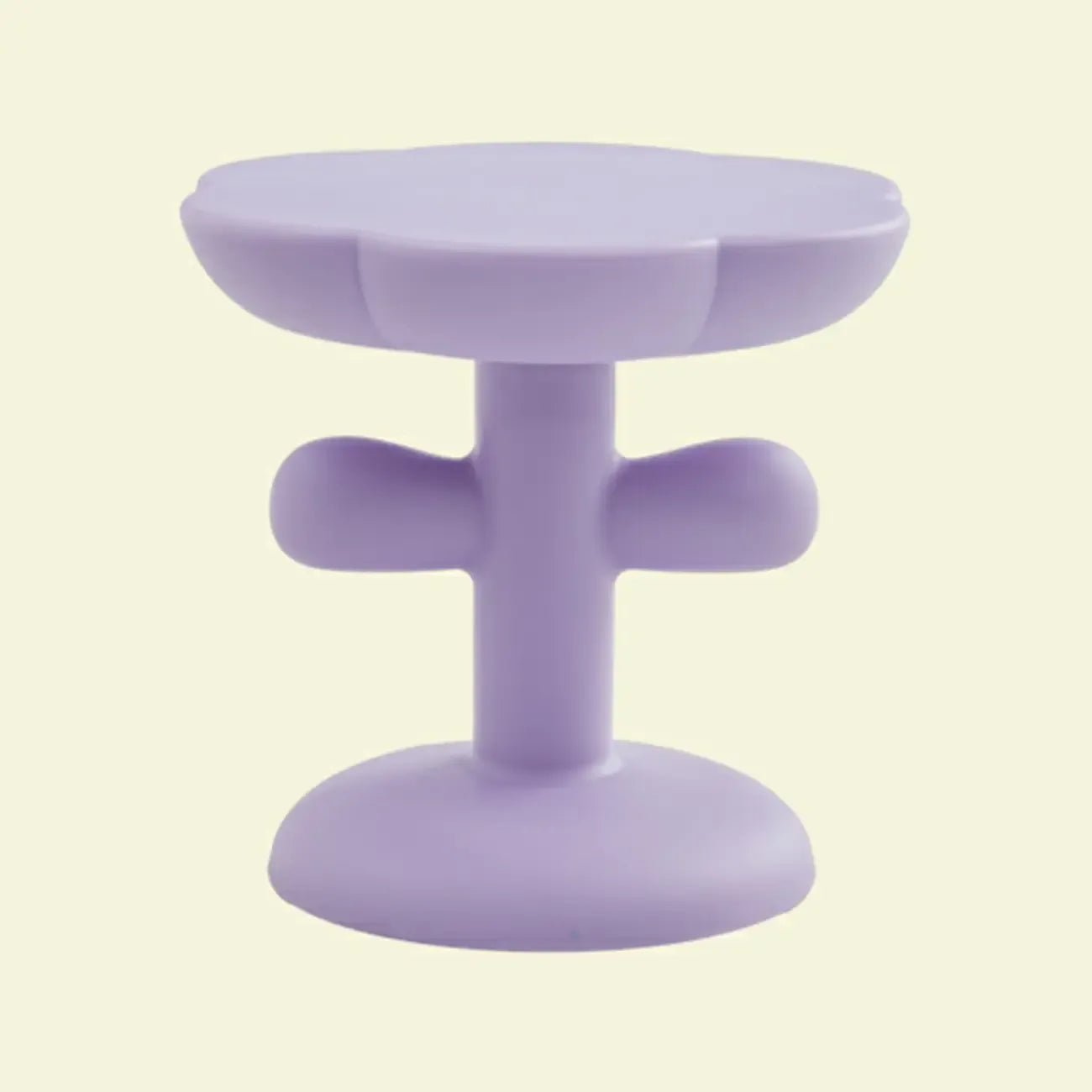 Minimalist Plastic Free Form End Table for Living Room