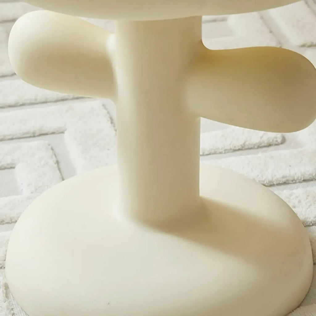 Minimalist Plastic Free Form End Table for Living Room
