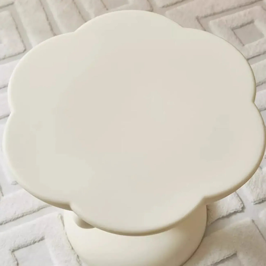 Minimalist Plastic Free Form End Table for Living Room