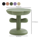 Minimalist Plastic Free Form End Table for Living Room