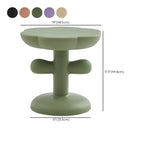 Minimalist Plastic Free Form End Table for Living Room