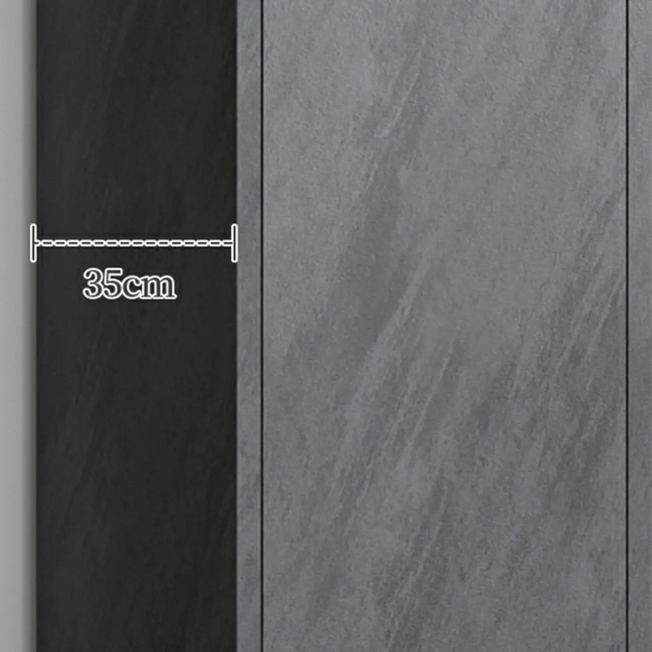 Elegant Grey Wood Hallway Shoe Cabinet with Metal Legs