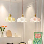 Colorful 3-Light Glass Island Pendant Lights for Kitchen