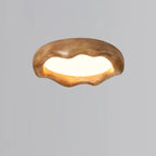 Acrylic Artistic Melting Cream Design Flush Ceiling Light