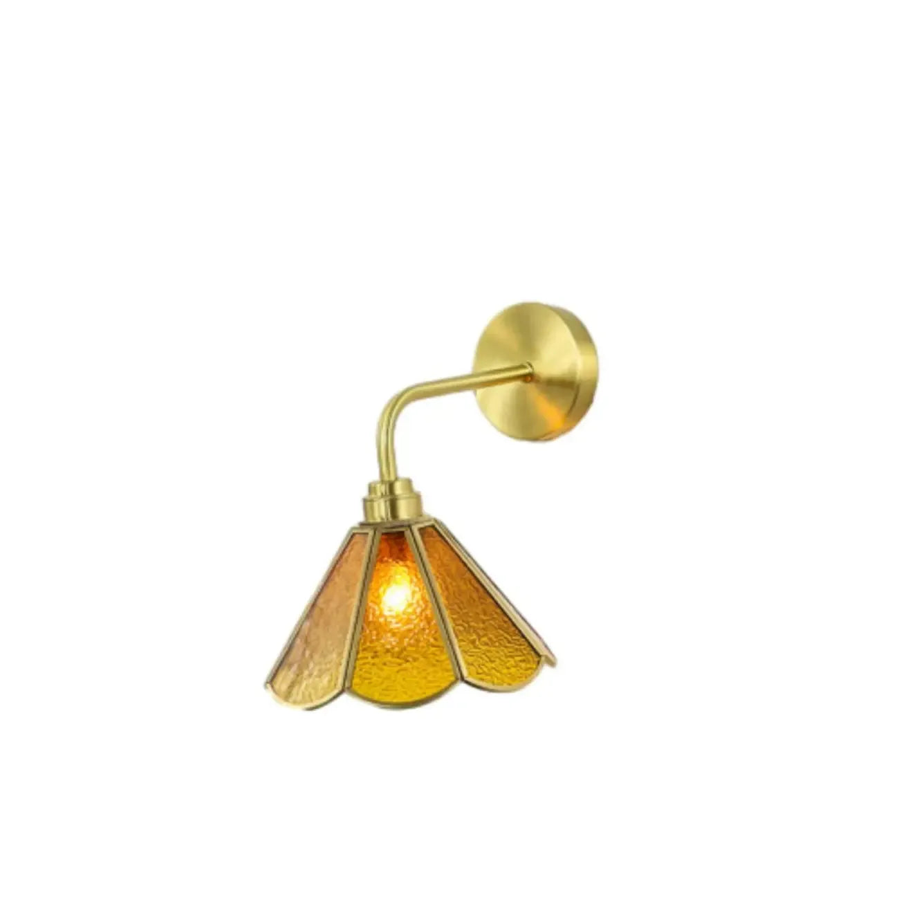 10 to 14 Inch Vintage Copper Wall Sconce for Indoor Decor