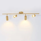 Modern Brass Adjustable Track Lighting