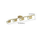 Modern Brass Adjustable Track Lighting