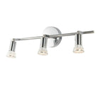 Adjustable Modern Chrome Semi Flush Mount Ceiling Track Light