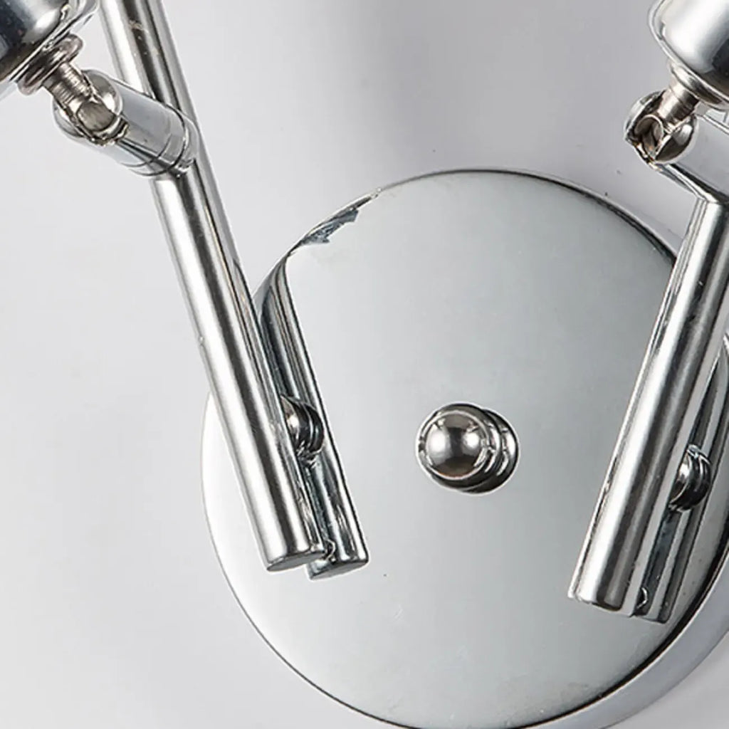 Adjustable Modern Chrome Semi Flush Mount Ceiling Track Light