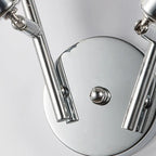 Adjustable Modern Chrome Semi Flush Mount Ceiling Track Light