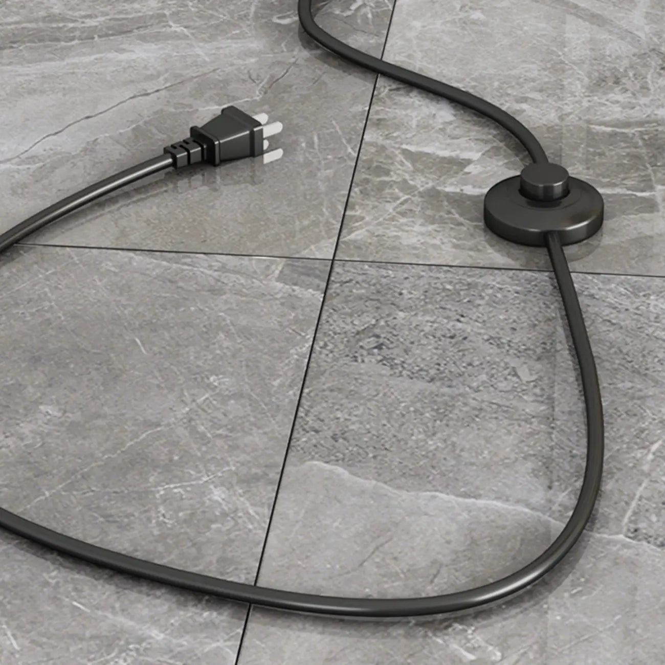 Adjustable Black Arc LED Floor Lamp for Living Room Decor