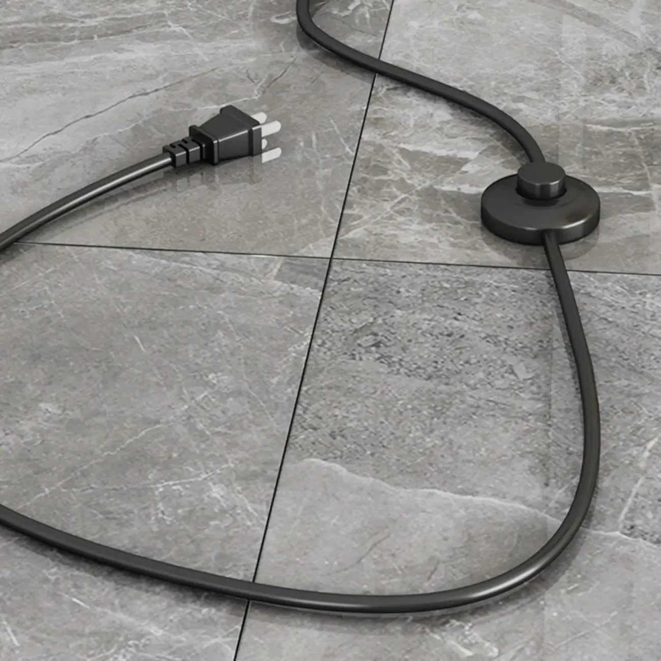 Adjustable Black Arc LED Floor Lamp for Living Room Decor