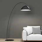 Adjustable Black Arc LED Floor Lamp for Living Room Decor