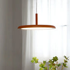 Modern Round LED Pendant Light Adjustable Length for Dining