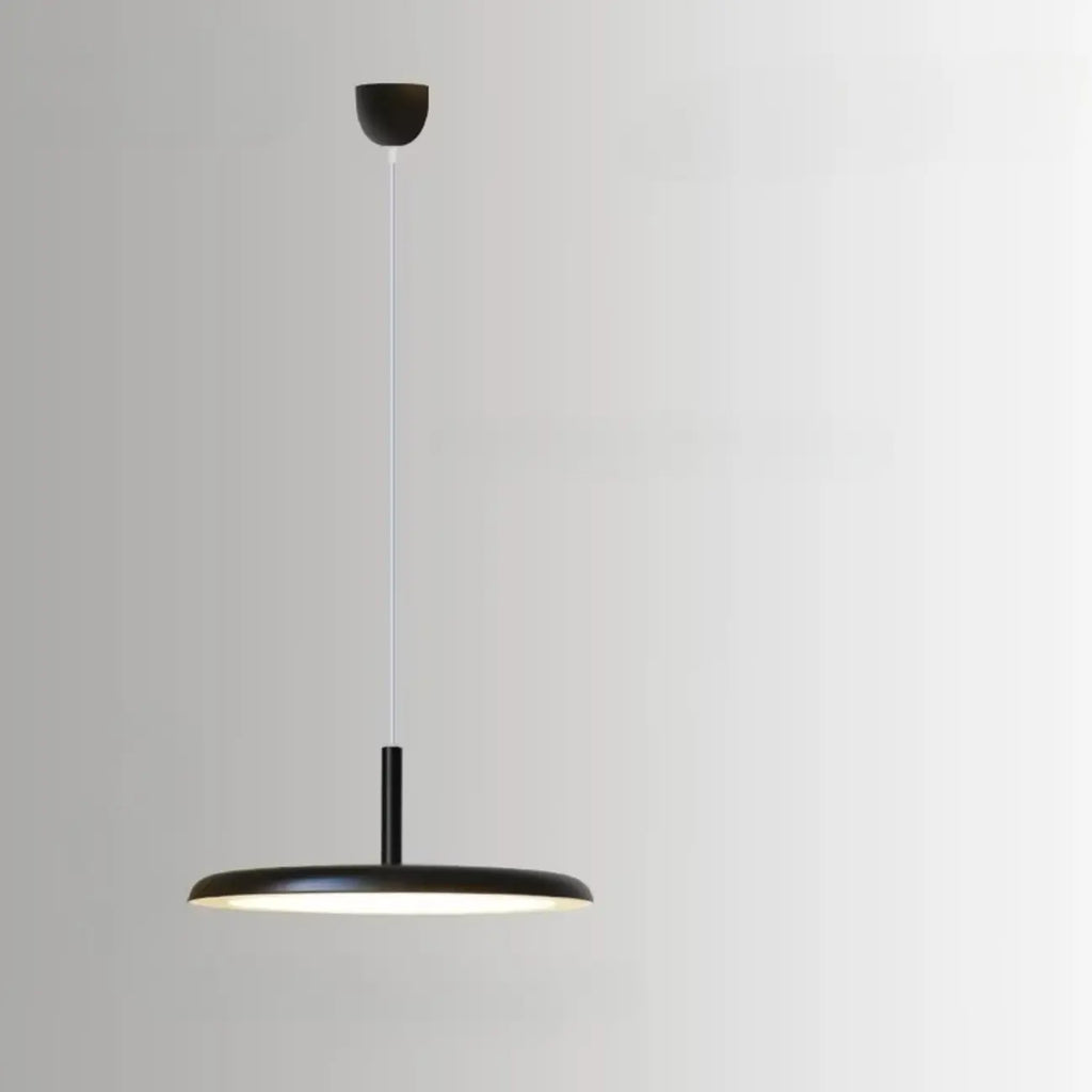 Modern Round LED Pendant Light Adjustable Length for Dining