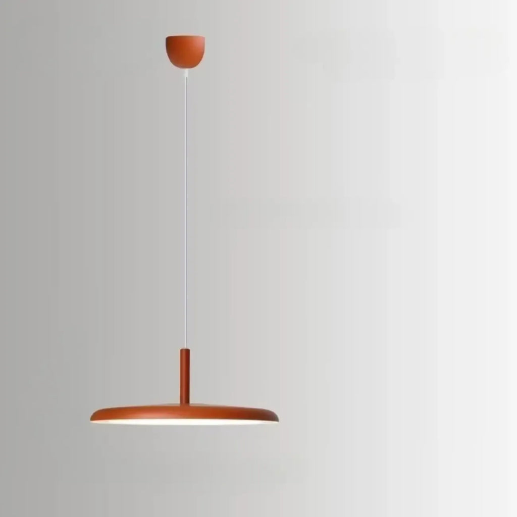 Modern Round LED Pendant Light Adjustable Length for Dining