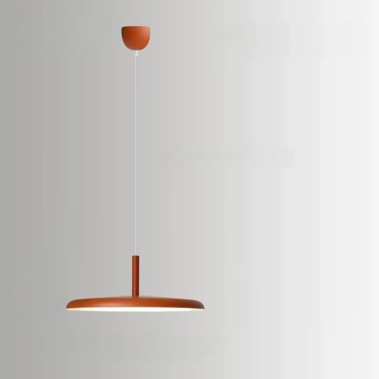 Modern Round LED Pendant Light Adjustable Length for Dining