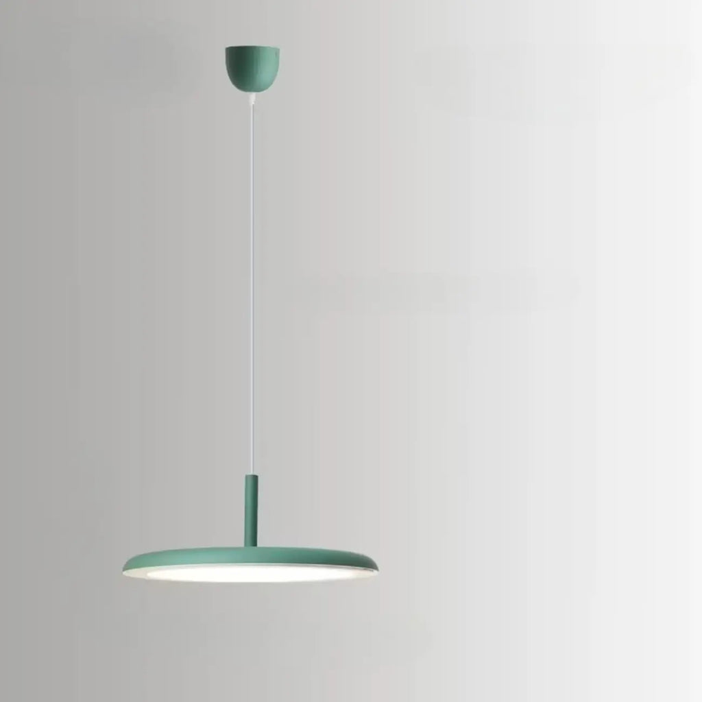 Modern Round LED Pendant Light Adjustable Length for Dining