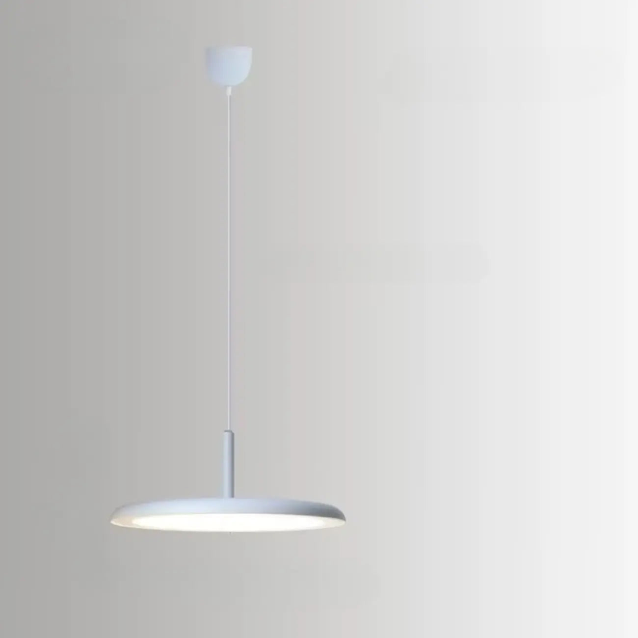 Modern Round LED Pendant Light Adjustable Length for Dining