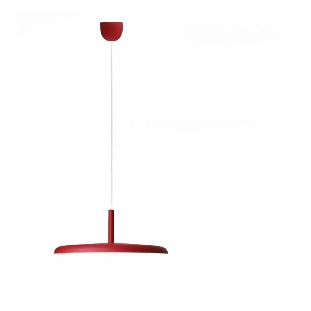 Modern Round LED Pendant Light Adjustable Length for Dining