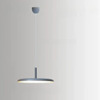 Modern Round LED Pendant Light Adjustable Length for Dining