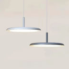 Modern Round LED Pendant Light Adjustable Length for Dining