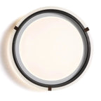 Dimmable White Flush Mount LED Ceiling Light for Living Room