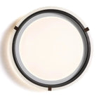 Dimmable White Flush Mount LED Ceiling Light for Living Room