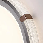 Dimmable White Flush Mount LED Ceiling Light for Living Room