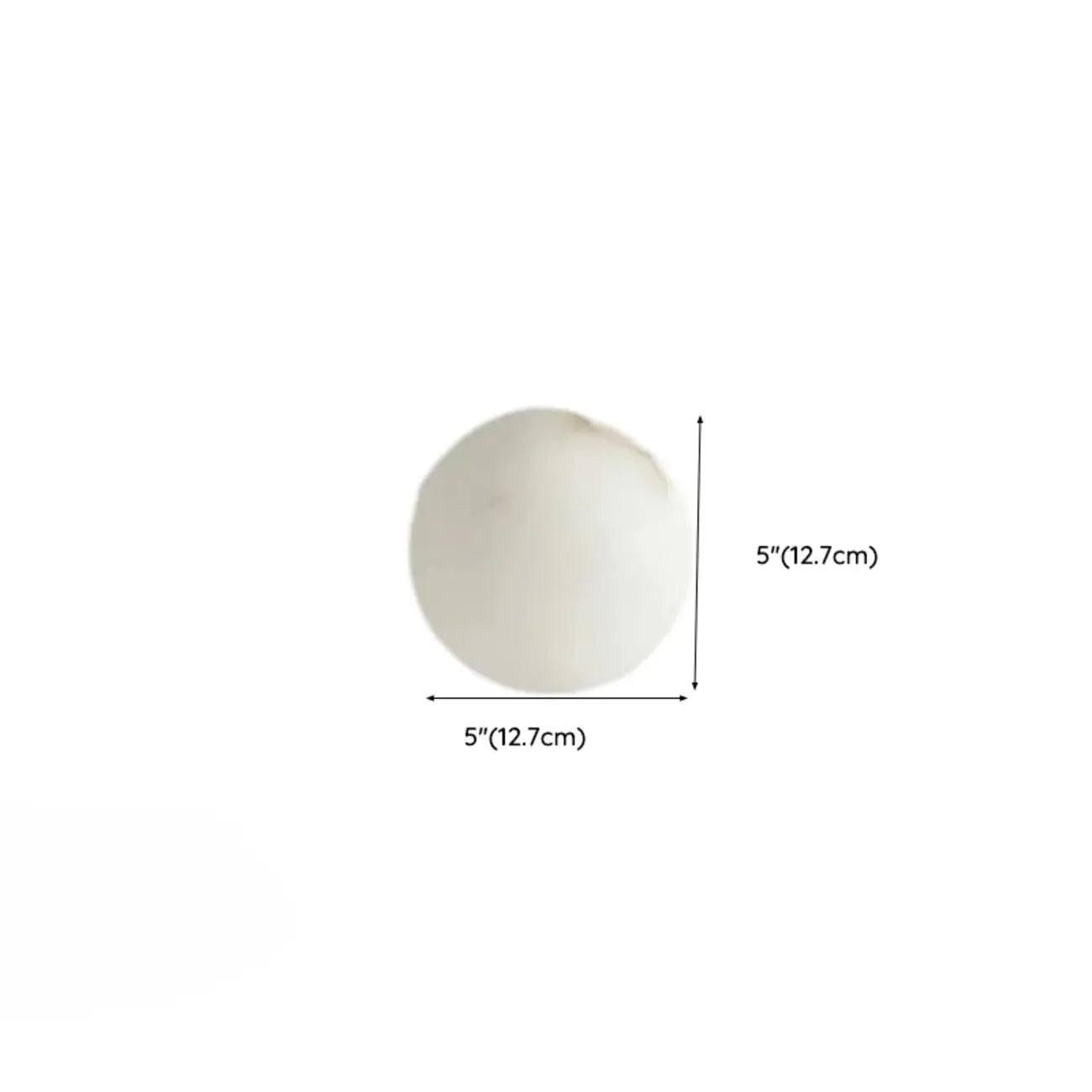 Art Deco Globe Wall Light with Gold Metal Base