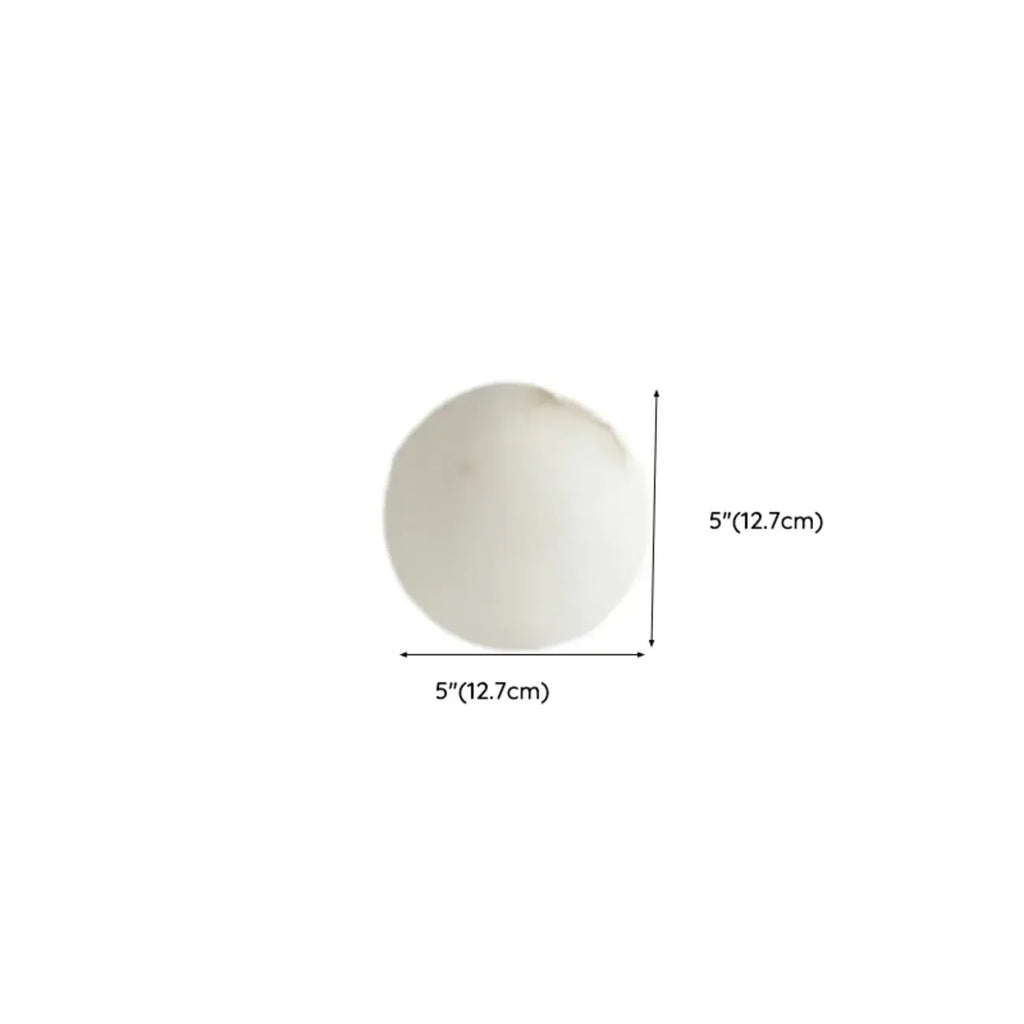 Art Deco Globe Wall Light with Gold Metal Base