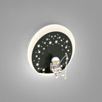 Dimmable Astronaut LED Wall Sconce for Bedroom Lighting