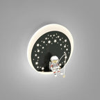 Dimmable Astronaut LED Wall Sconce for Bedroom Lighting
