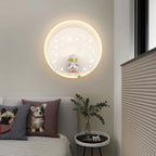 Dimmable Astronaut LED Wall Sconce for Bedroom Lighting