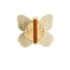 Dimmable Crystal Butterfly Wall Sconce for Bedroom Decor