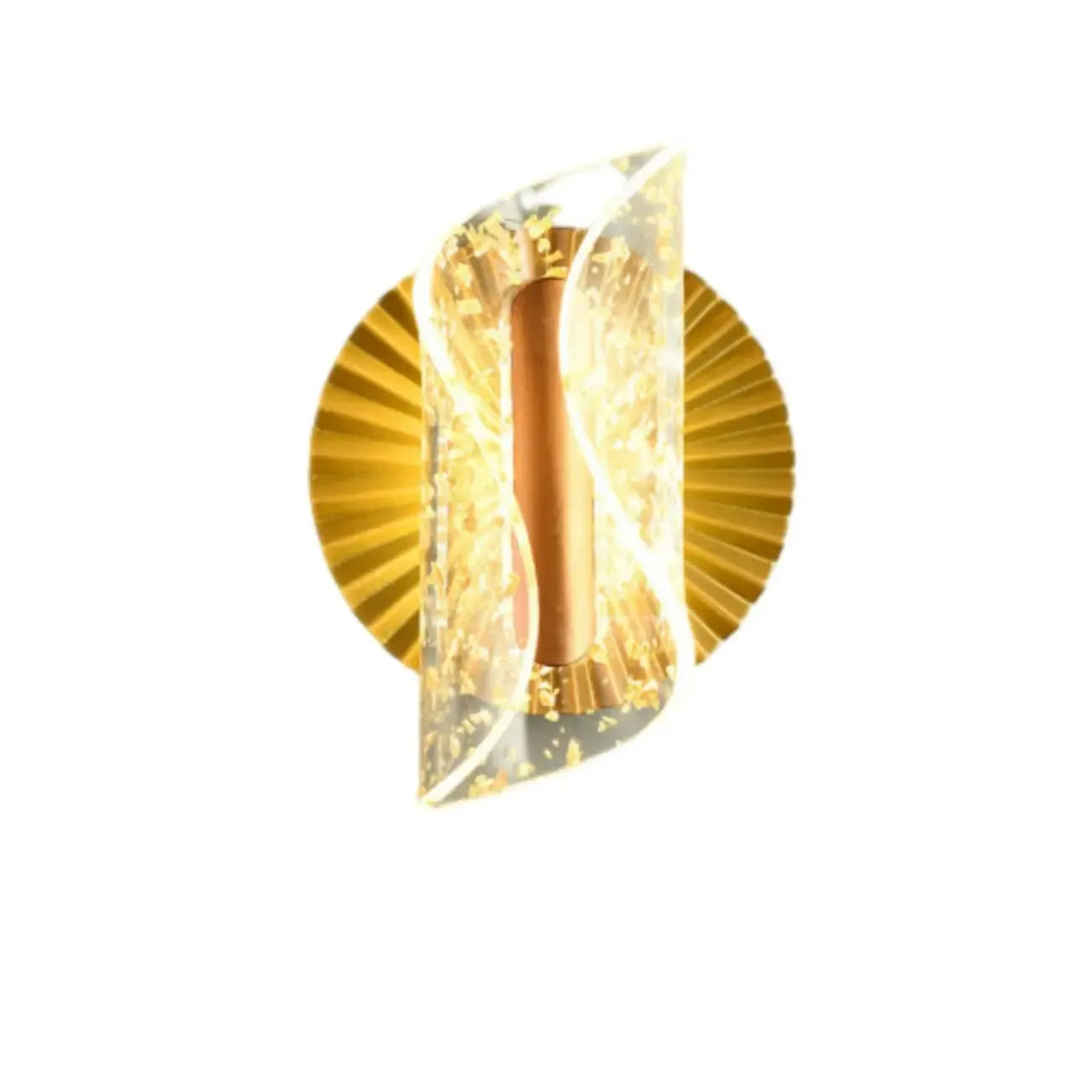 Dimmable Crystal Butterfly Wall Sconce for Bedroom Decor