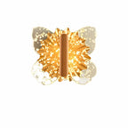 Dimmable Crystal Butterfly Wall Sconce for Bedroom Decor