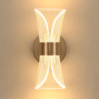 Artistic Gold Dimmable LED Wall Sconce for Bedroom Lighting