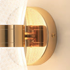 Artistic Gold Dimmable LED Wall Sconce for Bedroom Lighting