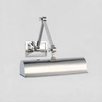 2-Light Metal Swing Arm Wall Light with Long Shade