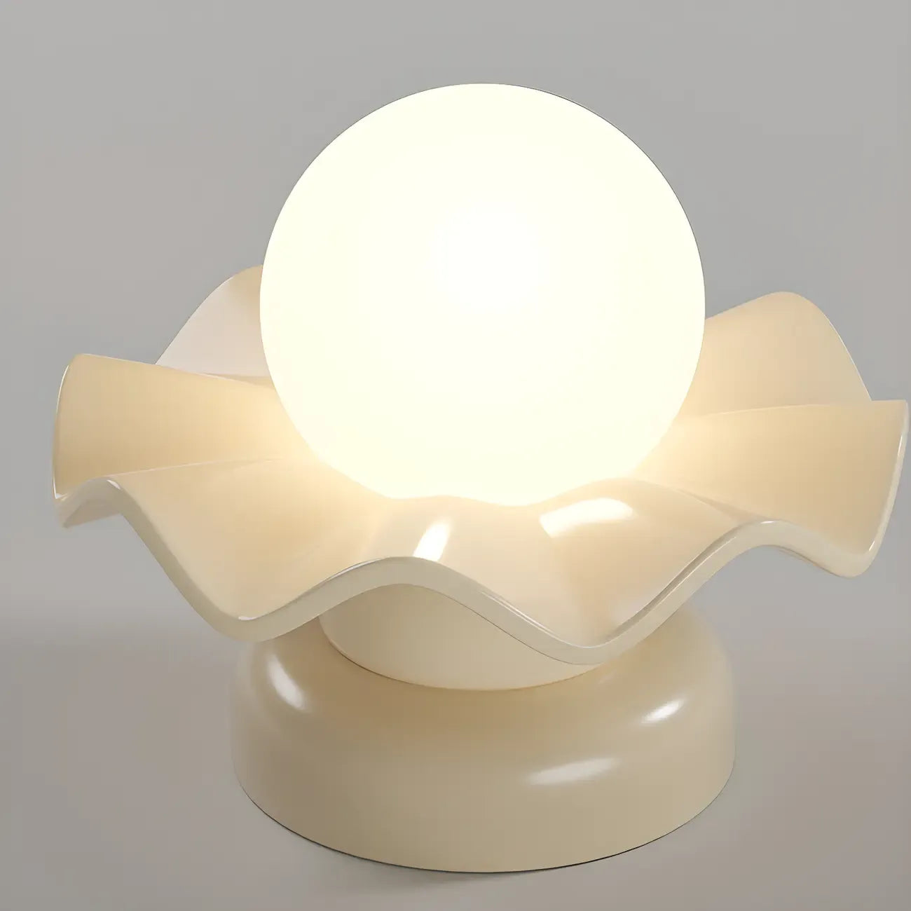 Modern 5 Inch Cream Semi Flush Ceiling Light for Hallway