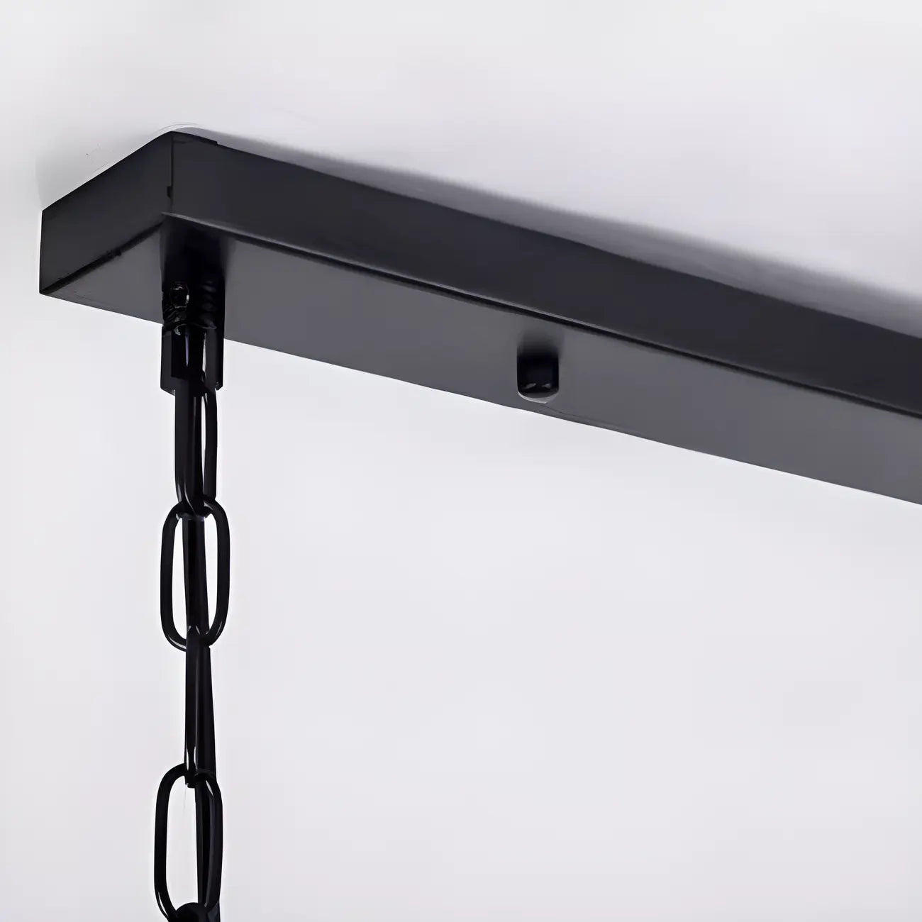 Industrial Rectangle Metal Adjustable Island Pendant Light for Kitchen
