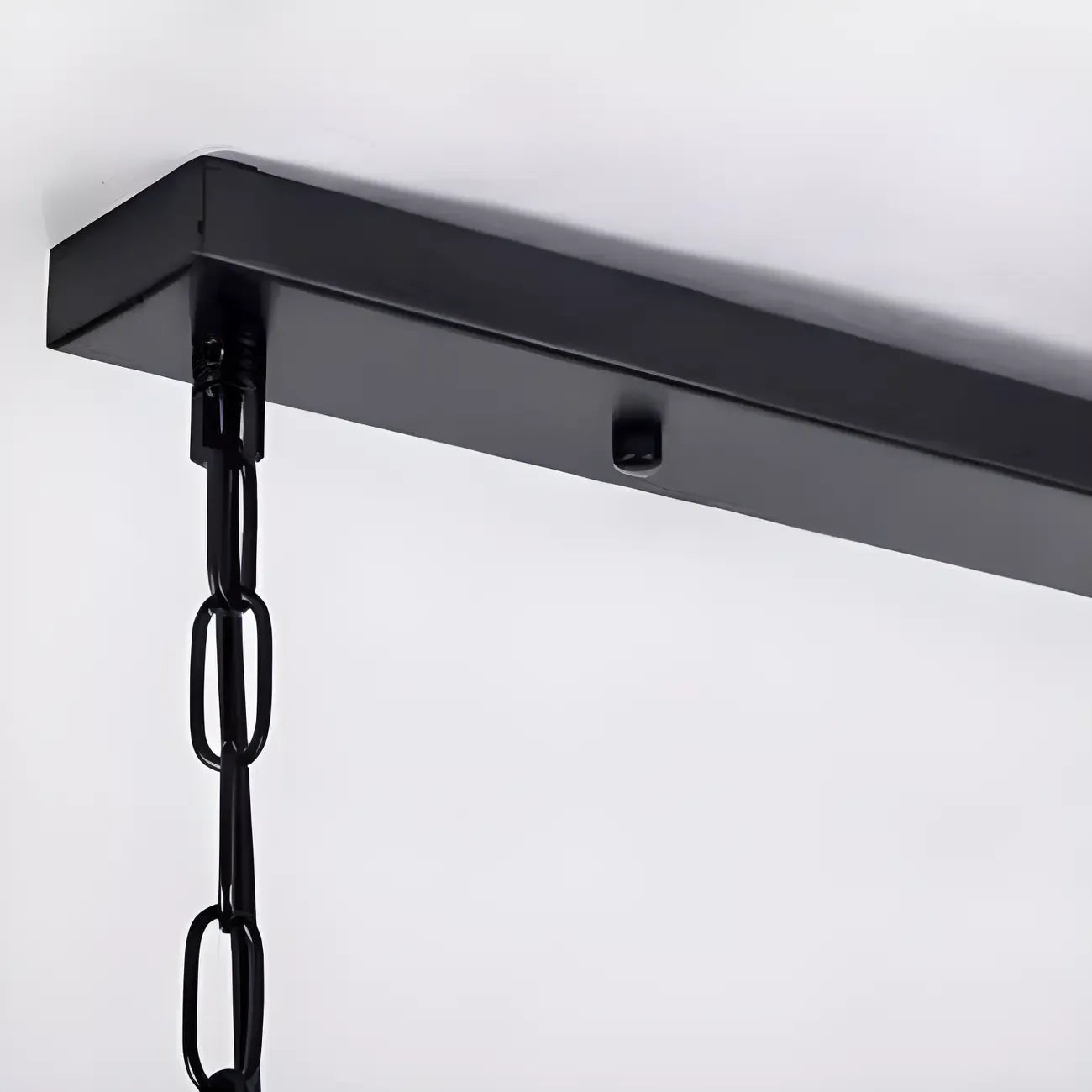 Industrial Rectangle Metal Adjustable Island Pendant Light for Kitchen