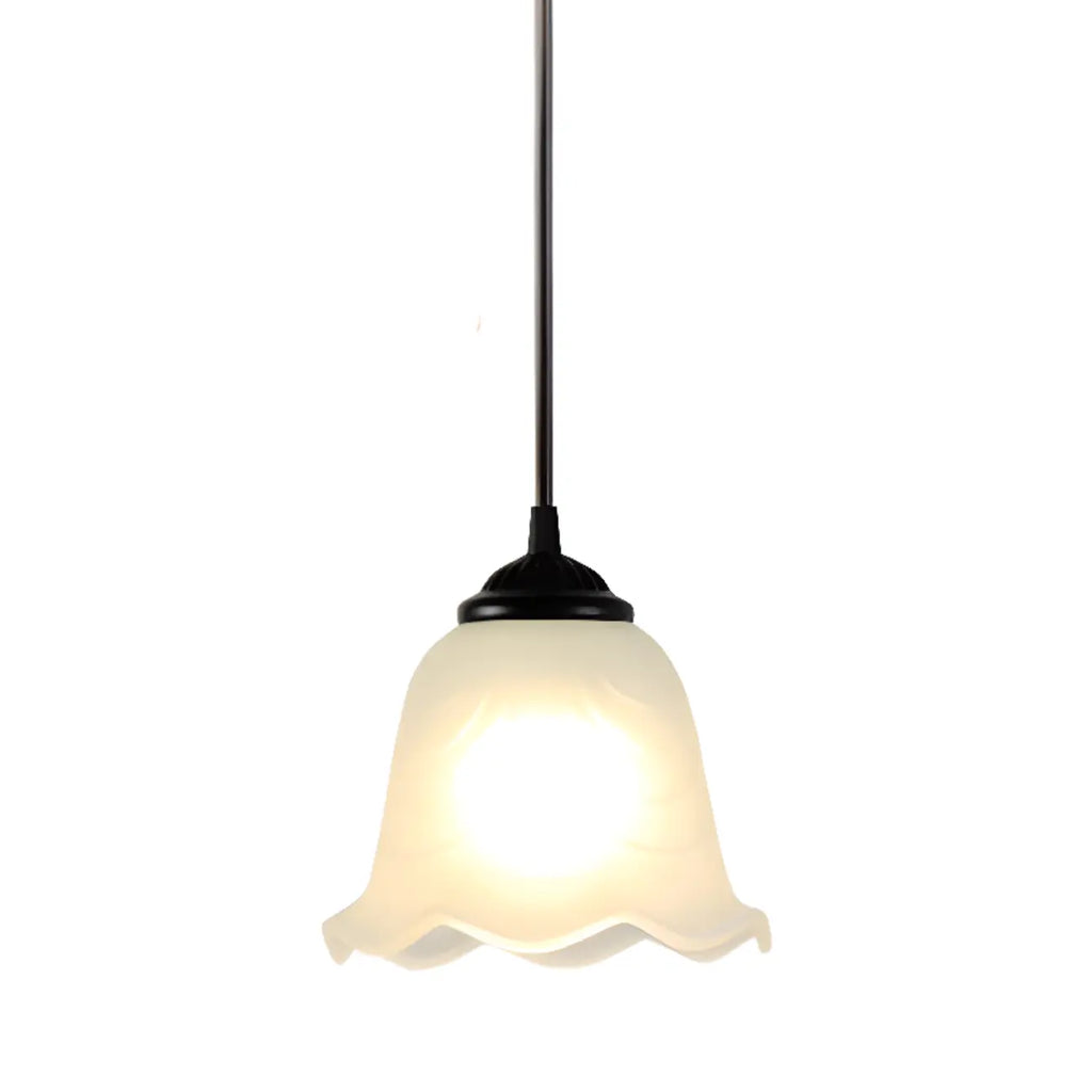 Modern Frosted Glass Adjustable Island Pendant Light for Kitchen