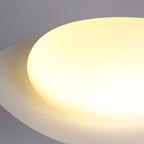 Dimmable Modern LED Flush Mount Ceiling Light with 2-Light