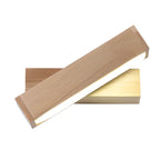 Rotatable Linear Wooden LED Wall Sconce for Bedside Decor